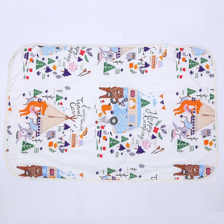 Baby Baby Waterdicht Vel Urine Changing Pads Cartoon Herbruikbare Baby Beddengoed Aankleedkussens: 9