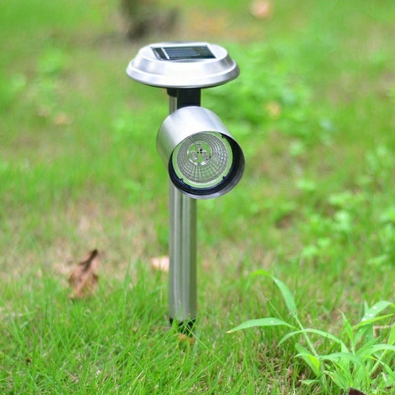 Edelstahl LED Solar- Weg Lampen Lichter Ich bin Freien Wasserdichte Solar- Garten Rasen Lampen für Garten Landschaft Gehweg Licht