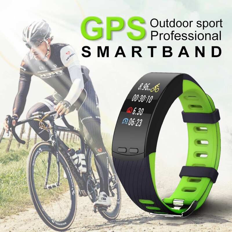 Hoogte Outdoor Sport Smart Armband Android Ios Met Hartslag Fitness Speed Activiteit Monitor Fietsen Gps Horloge Vrouwelijke Mannelijke