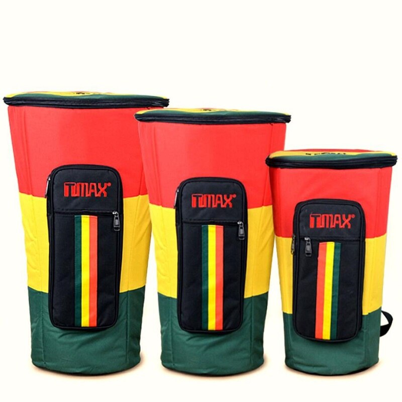 Trommetaske 10 " 12 " 13 " vandtæt stof rygsæk til tromme bærehåndtag afrikansk trommetaske vandtæt tromme rygsæk taske