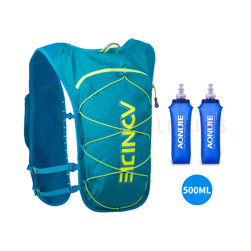 AONIJIE C9107 Outdoor Sports Cross-country Backpack 2L Water Bag Running Hydration Pack Rucksack Vest Bag For 68cm - 130cm Chest: pink color