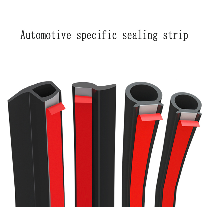 5M Grote/Kleine D Auto Afdichting Strip Auto Deur Frame Geluidsisolatie Rubber Strip Speciale Kleine Auto Vrachtwagen Waterdichte Deur Naad