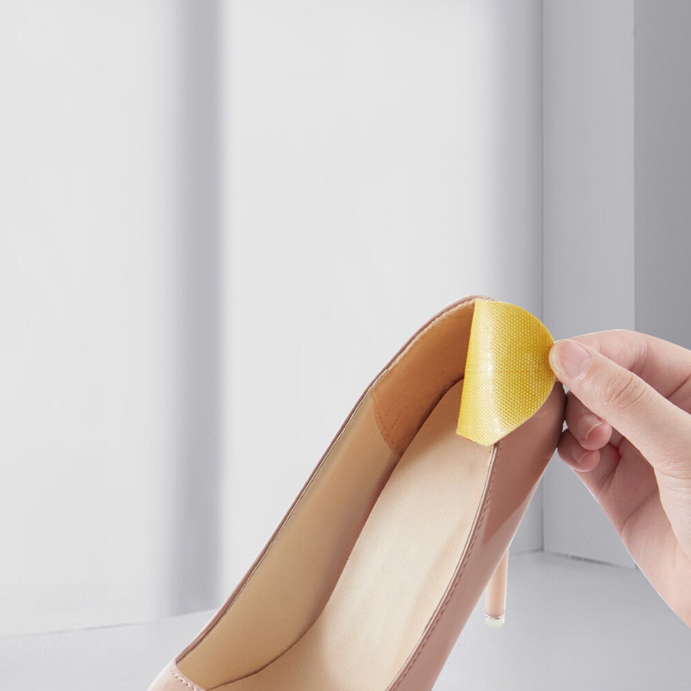 Plantillas para zapatos de tacón alto para mujer, almohadillas adhesivas de tamaño ajustable, Protector de empuñaduras, pegatina para aliviar el dolor, cuidado del pie