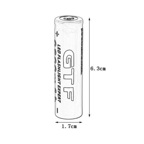 4 stks 3.7 v 18650 9800 mah Li-Ion Oplaadbare Batterij Voor LED Zaklamp Zaklamp Voor noodverlichting draagbare Apparaat dopshipping