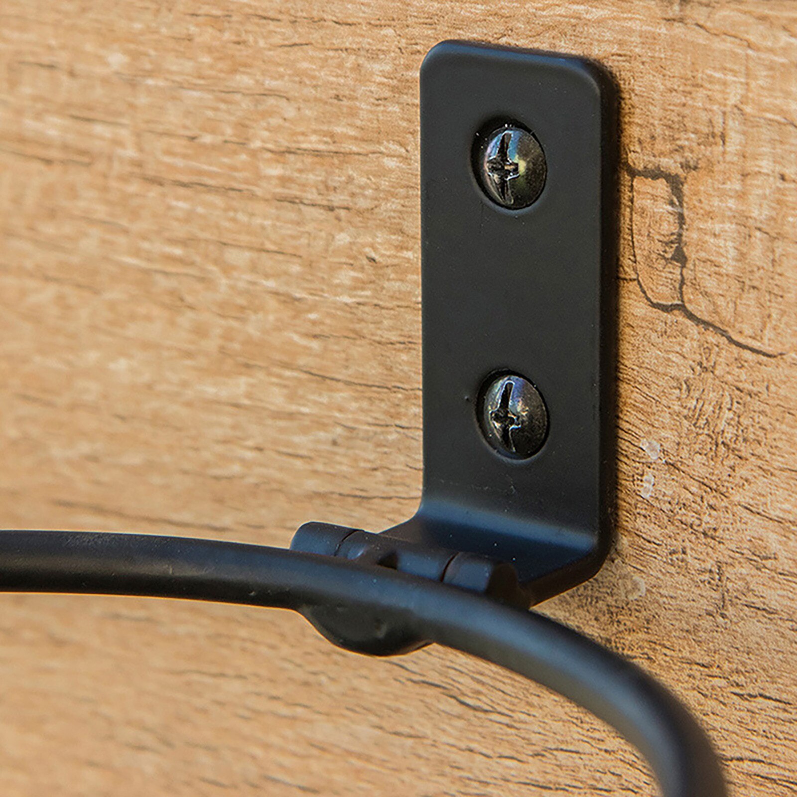 3 Pack 4 Inch Plant Houder Ring Bloempot Houder Ring Wandmontage Muur Planter Haak Voor Kruid Plant Inklapbare zwart