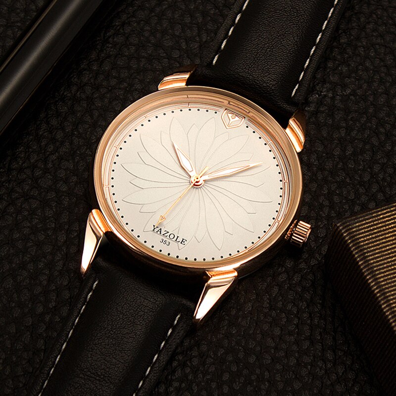 Relogio masculino yazole quartz horloge heren topmerk luxe roségouden herenhorloges sportklok heren polshorloge relojes
