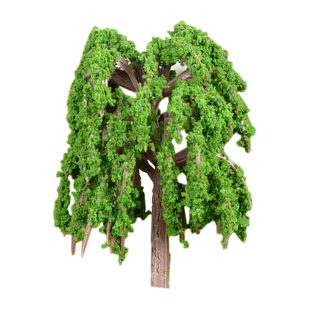 Artificial Mini Tree Landscaping Plastic Simulation Artificial Life-Like Model For Decor Garden Landscaping Decor: 5-S