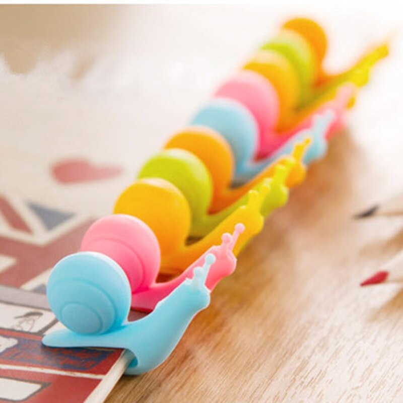 2Pcs Set Snail Silicone Tea Brewer Cup Edge Pendant Tea Bag Holder Cup Differentiated Label Snail Hanging Tea Bag