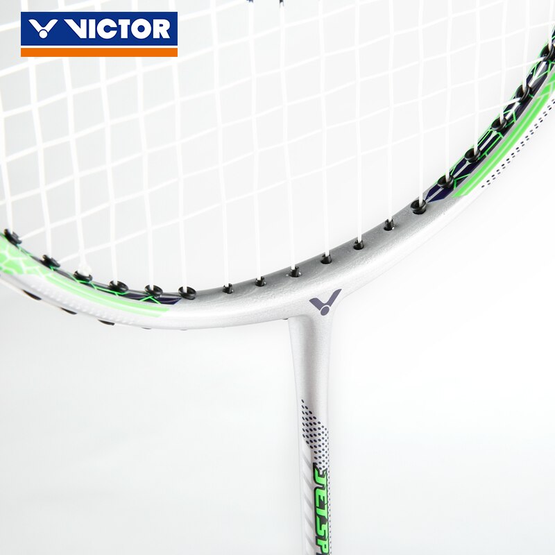 100% Originele Victor Js 5133 5233 Carbon Badminton Racket Raquette Badminton Met