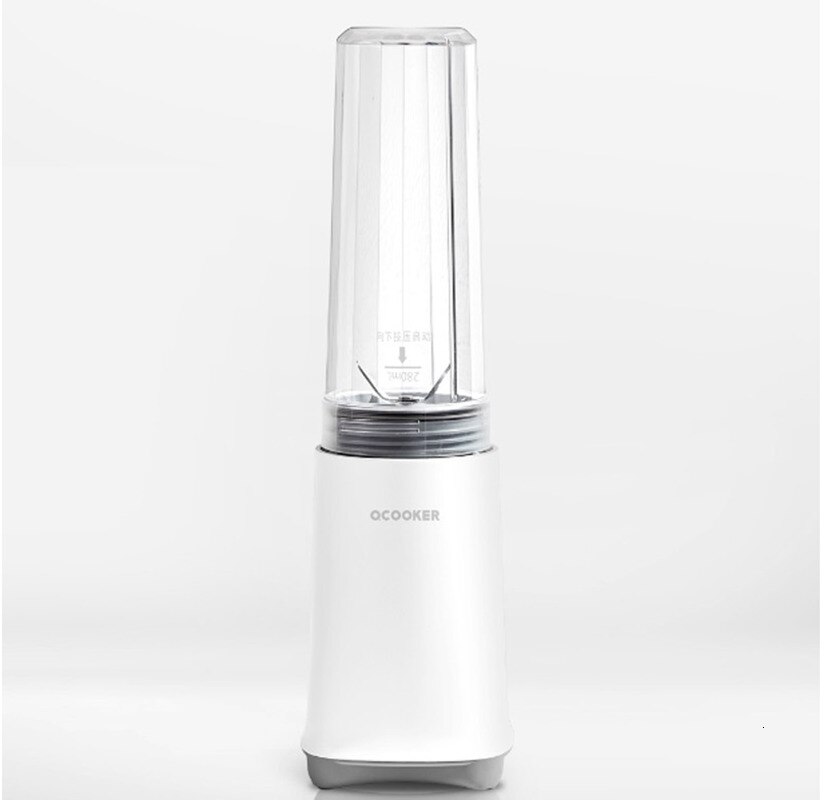 Xiaomi-licuadora portátil para cocina, procesador de alimentos y frutas, exprimidor de mano eléctrico, taza de fruta de 280ML, Mini mezclador blanco para viaje: Default Title