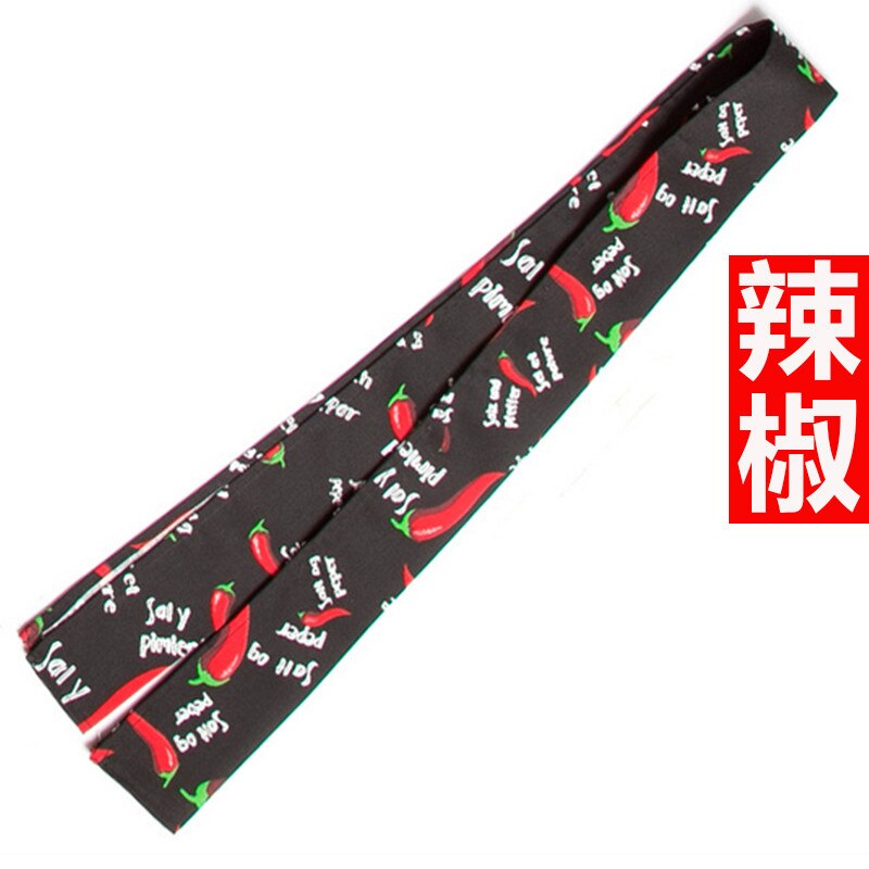 Novedad de , pañuelo de cocinero a la , pajarita, pañoleta para hombres y mujeres, accesorios de cocina, café, restaurante, Hotel, horneado, ropa de trabajo: Chili