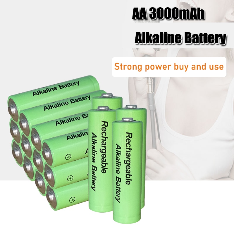 1.5v AA rechargeable battery 3000mah Alkaline Rechargeable batery for led light toy mp3