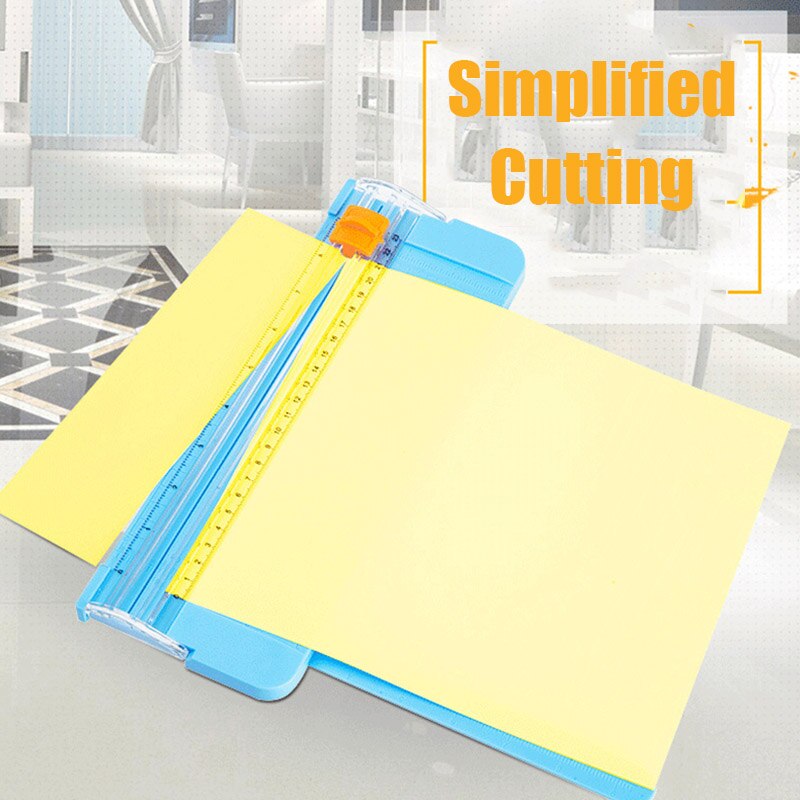 Paper Cutter Replacement Blades with Automatic Security Safeguard for A4 Paper Trimmer @M23