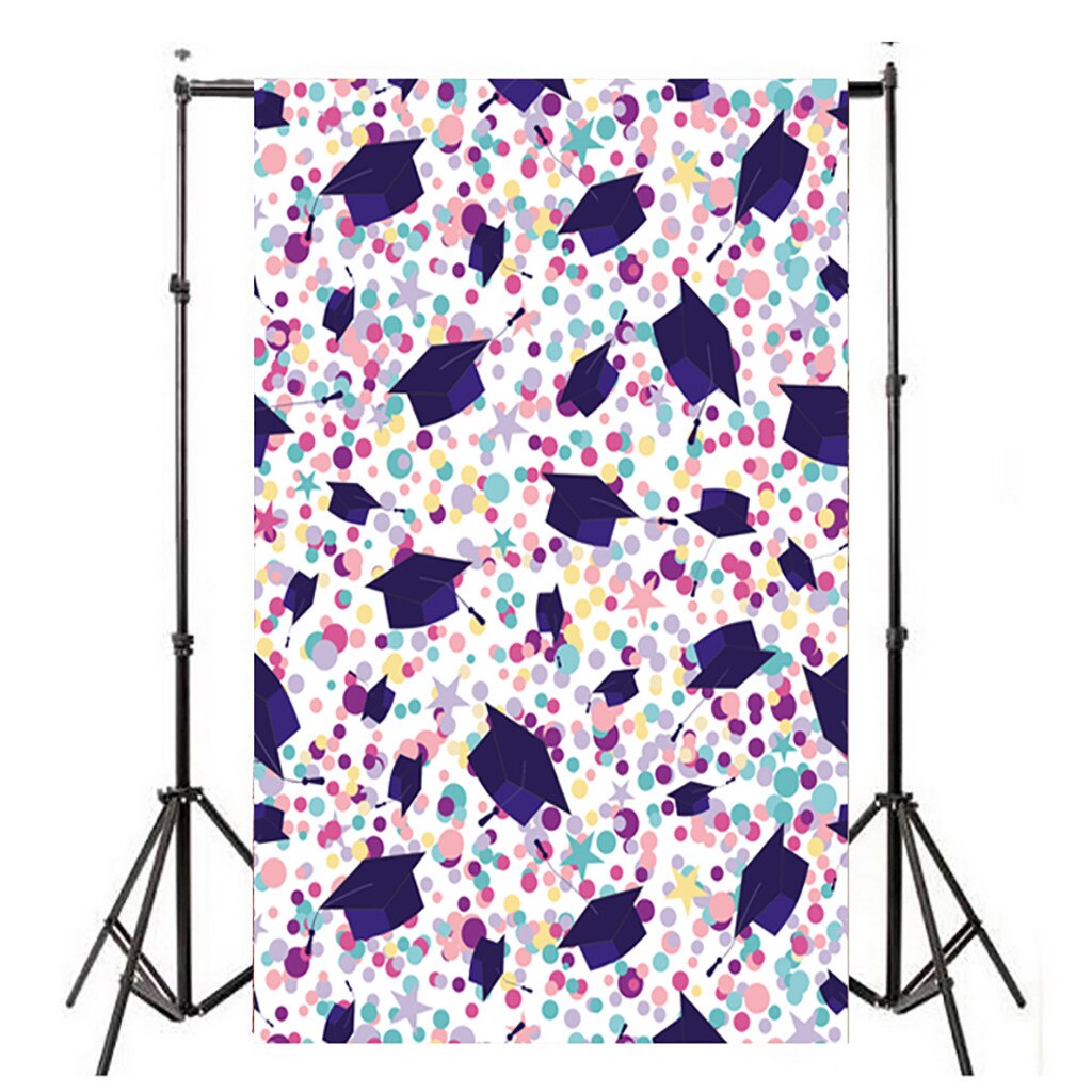 cool Graduation 3D studio background cloth Photography Backdrop Bachelor Gown Backgrounds For Photo Studio summer tide#40: G