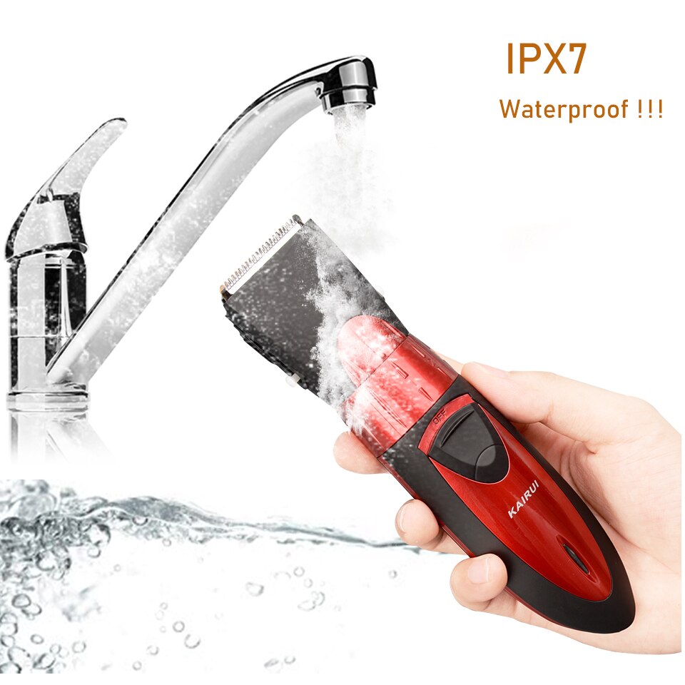 Electric Hair Trimmer Length Adjustable Hair Clipper Rechargeable Hair Cutting Machine Haircut Trimmer Waterproof !