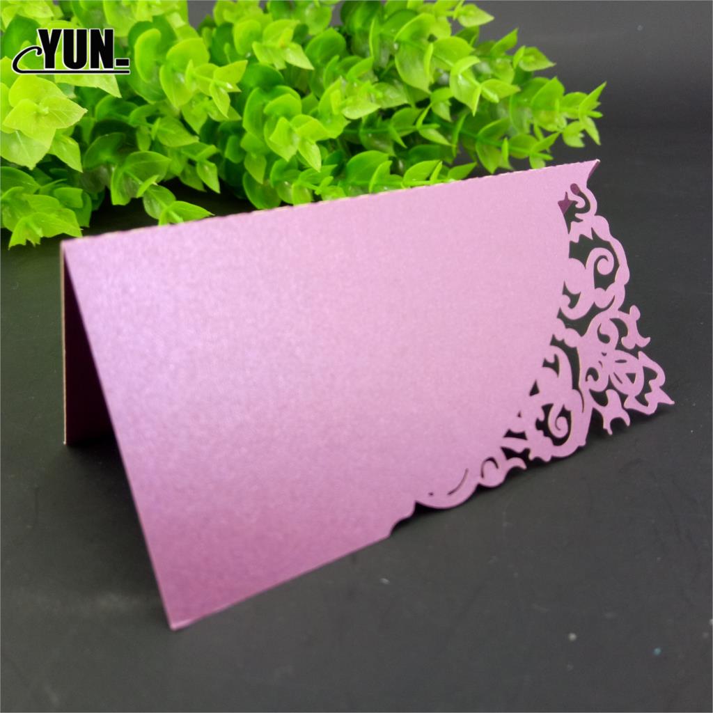 10pc Perlglanz Spitze Name Ort Karten Hochzeit Dekoration Tabelle Dekor Tabelle Name Nachricht Gruß Karte Party Weihnachten Lieferungen