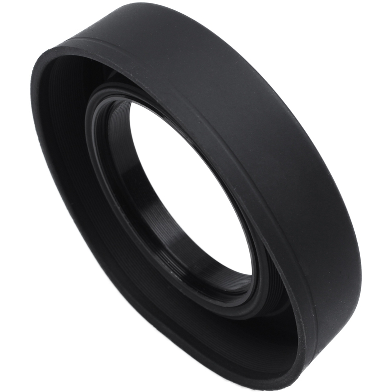 erheben -2 stück schwarze gummi-gegenlichtblende für dslr-kameras , 58mm &Ampere;Ampere; 67mm