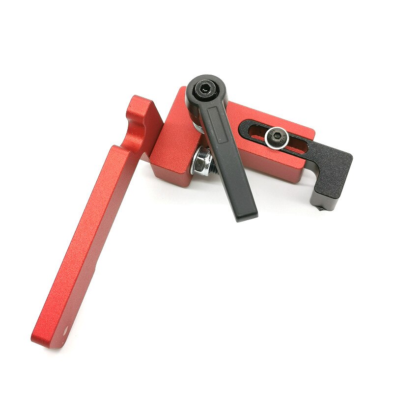 Trabajo de la madera T pista limitador Mitra cerca conector de aluminio parada de guía de inglete bloque vio Mesa deslizante entre corchetes paracaídas limitador: Type-C