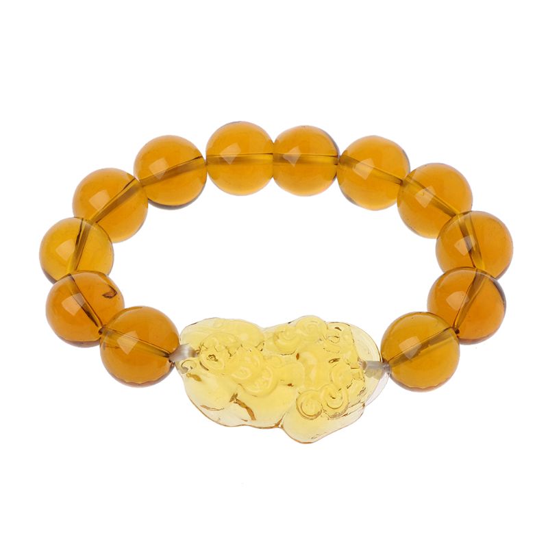 Feng Shui Gem Stone Wealth Pi Xiu Bracelet Attract Wealth and Good Luck