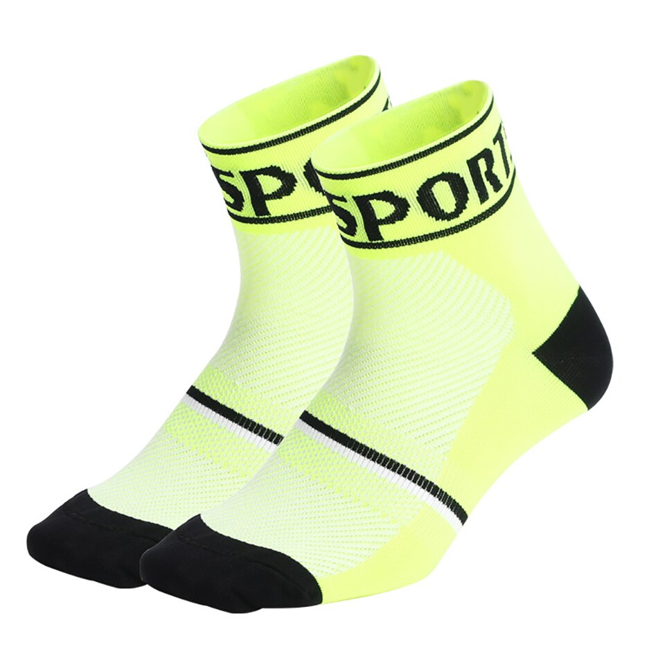 KoKossi Radfahren Sport Socken Schweiß Absorption Desodorierung Atmungs Komfortable Haut-freundliche Laufen draussen Angeln: 03