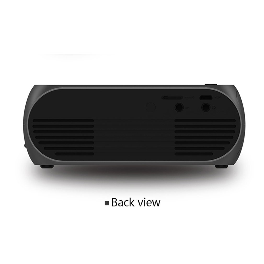 Mini proyector para cine en casa YG320 con soporte para documentos Multimedia de escritorio, soporte Multimedia, Teatro en Casa 1080P