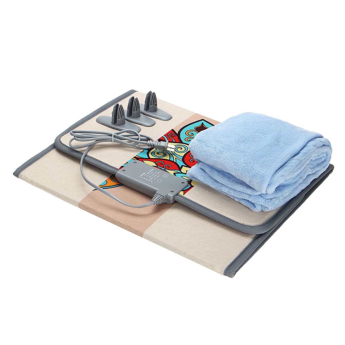 150W Desk Office Home Fold Electric Heater Mini Warm Leg Warmer Safety Heating Clothes Pad For Winter Cold