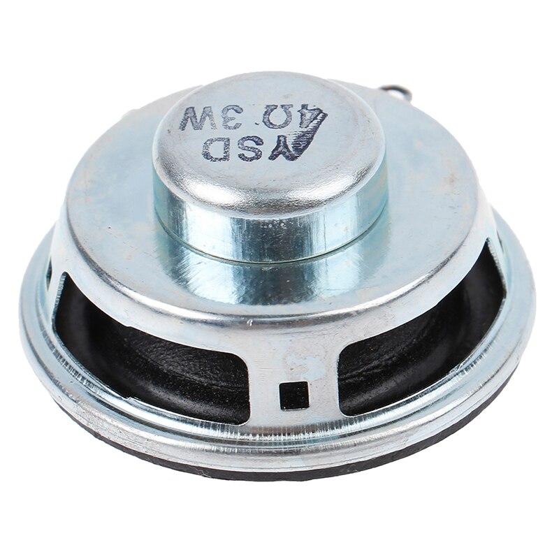 Bocina de 40MM, amplificador de altavoz de 3 vatios y 4 ohmios, para Arduino, junta de goma, bocina, y práctico