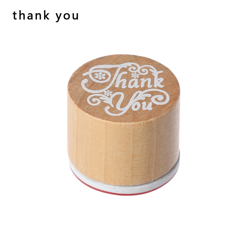 Thank You/For You Blessing Greeting Words Wood Rubber Stamp DIY Scrapbook Cards Daily Planner Decor Handmade Letter Stamp: thank you