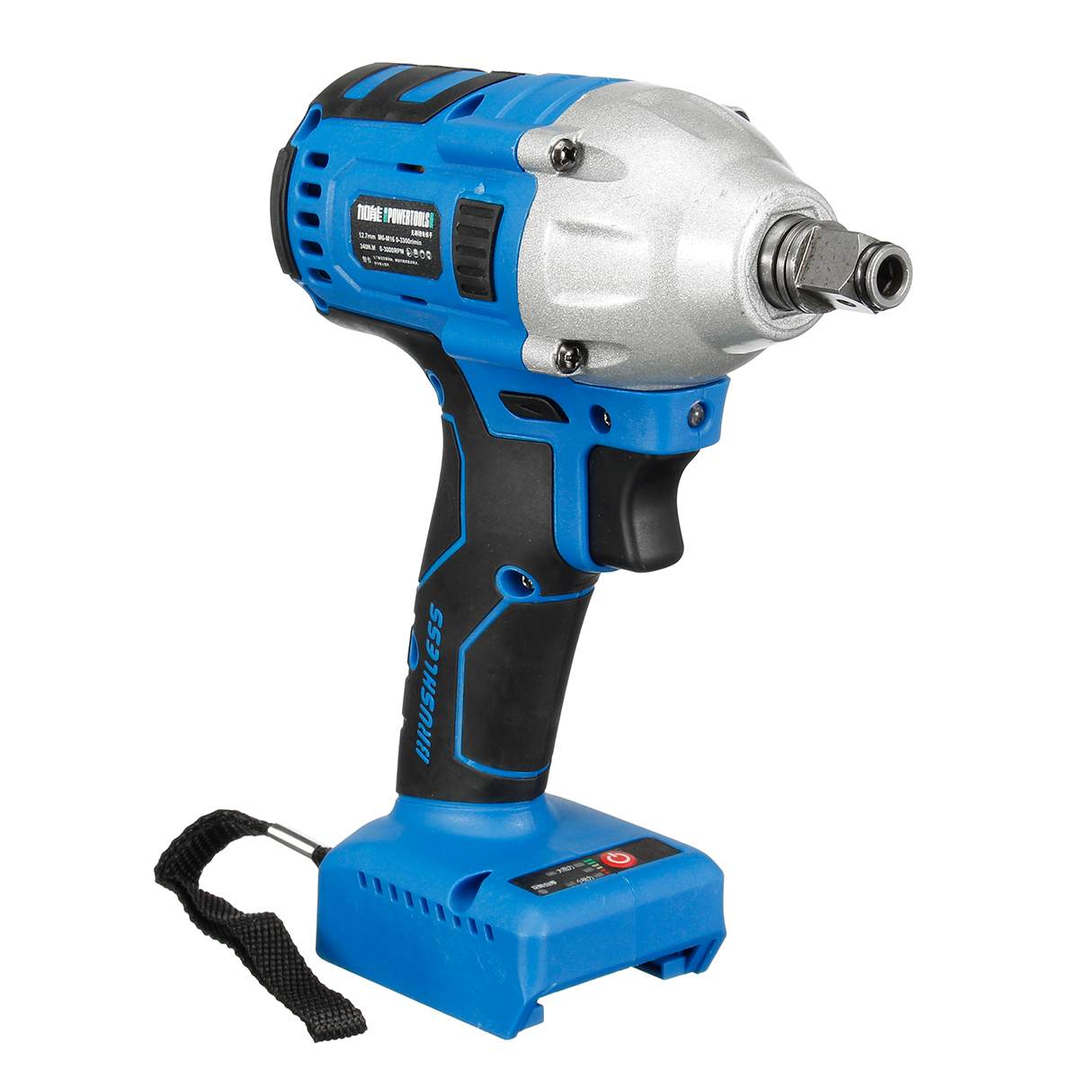 20V 350Nm Cordless Impact Electric Wrench Speed Brushless Impact Wrench Driver Rechargeable Drill Driver without battery