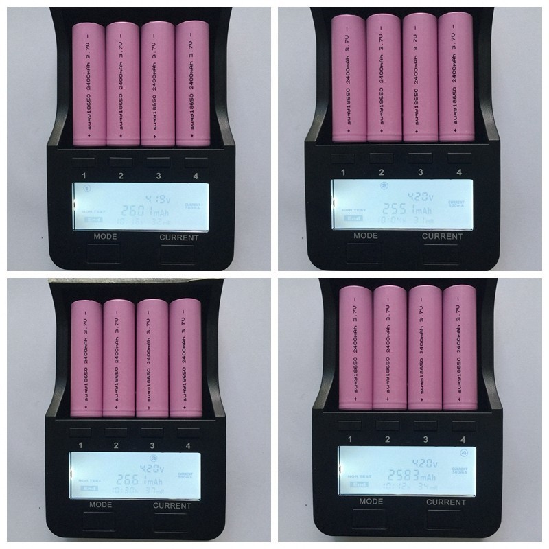 supersedebat 100% Inr18650 2400mah Battery 18650 3.7v Rechargeable Batterie Avec Chargeur Battery Li Ion Rechargeable Batteries