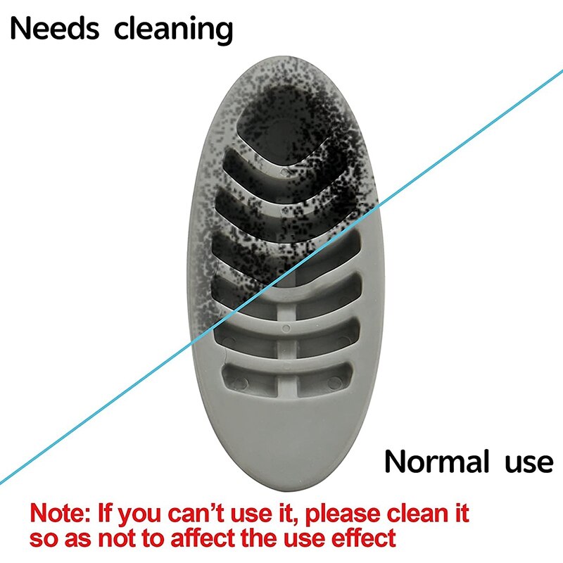 Door Stoppers Rubber Door Stop, Door Wedge Stoppers Heavy Duty Door Jam, Door Stops with Door Holder (3 Pack Gray)