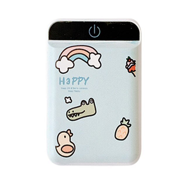 Floveme Mini cartoon portable digital display mobile accessories Single Double USB 10000 mAh battery for Smartphone CE RoHS CCC: 15