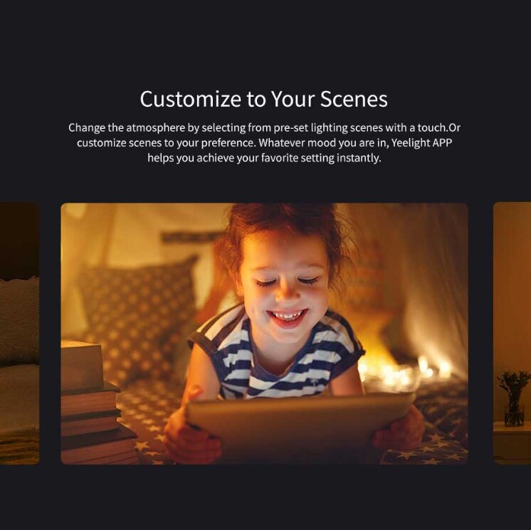 Original Yeelight Smart LED Filament Bulb YLDP23YL 500 Lumens 6W Lemon Smart bulb Work for Apple homekit Smart Home APP