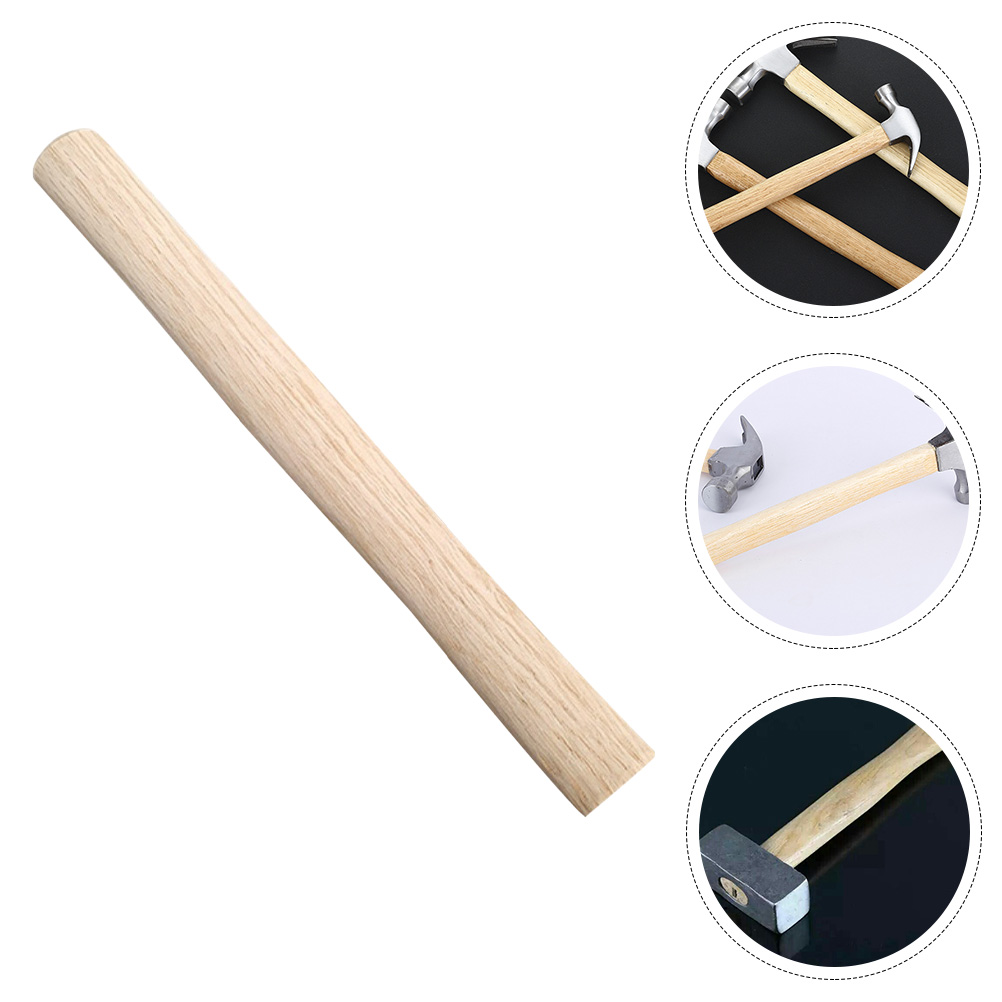 Poignée de marteau en bois, Durable, lisse, Construction de haute classe, utilisation sûre, outils manuels, accessoire de marteau en bois, pièce de rechange