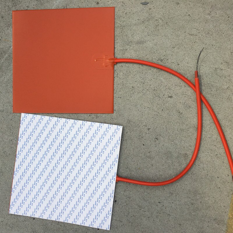 200x200MM 24V 200W W/PSA NTC 100K Thermistor 24v 3D Printer Heater Bed