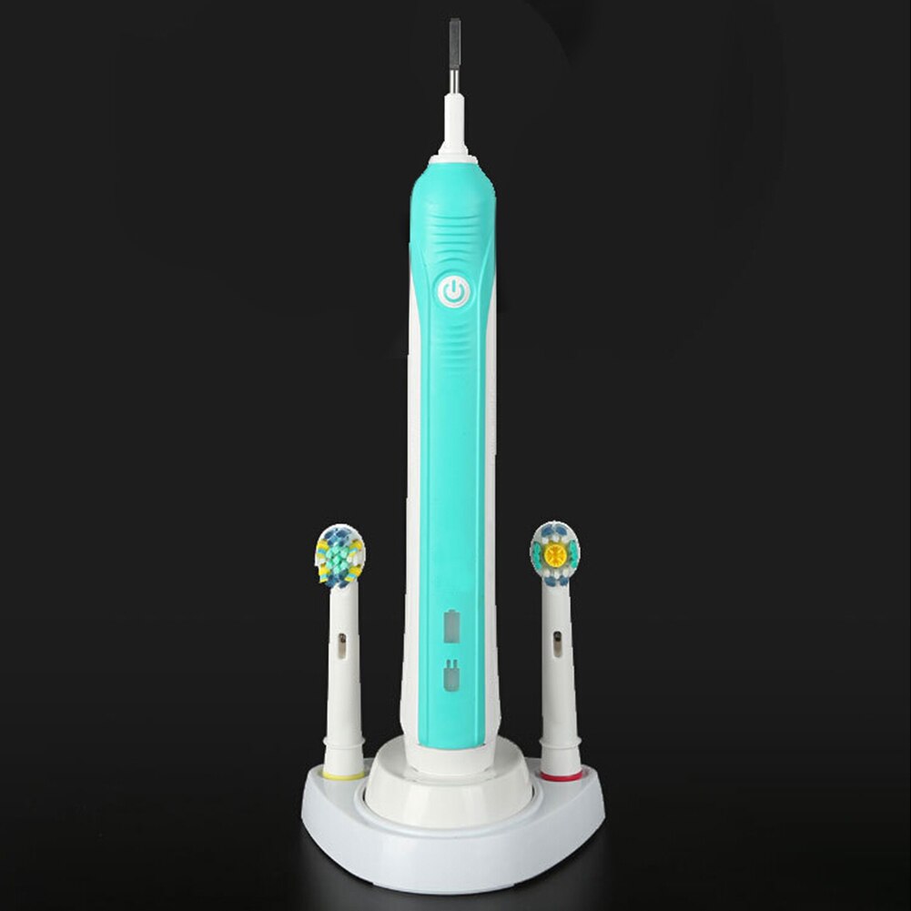 Elektrisk tandbørsteholder badeværelse opbevaringsstativ elektrisk tandbørsteholder til børstehoved braun oral b