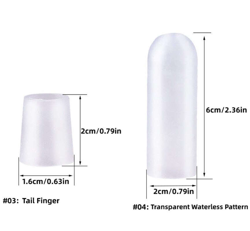 2pcs Silicone Finger Protector Toe Sleeve Cap Cover Hand Foot Care Tools Bunion Pain Relief Gel Pedicure Orthosis Stranghter