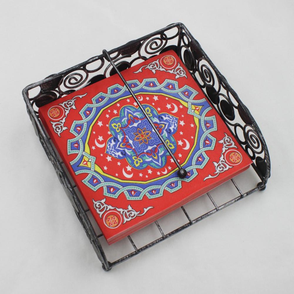 Tear-resistant 20Pcs Special Bar Decoration Paper Towel Clear Details Tissue Paper Lamp Pattern for Cafes