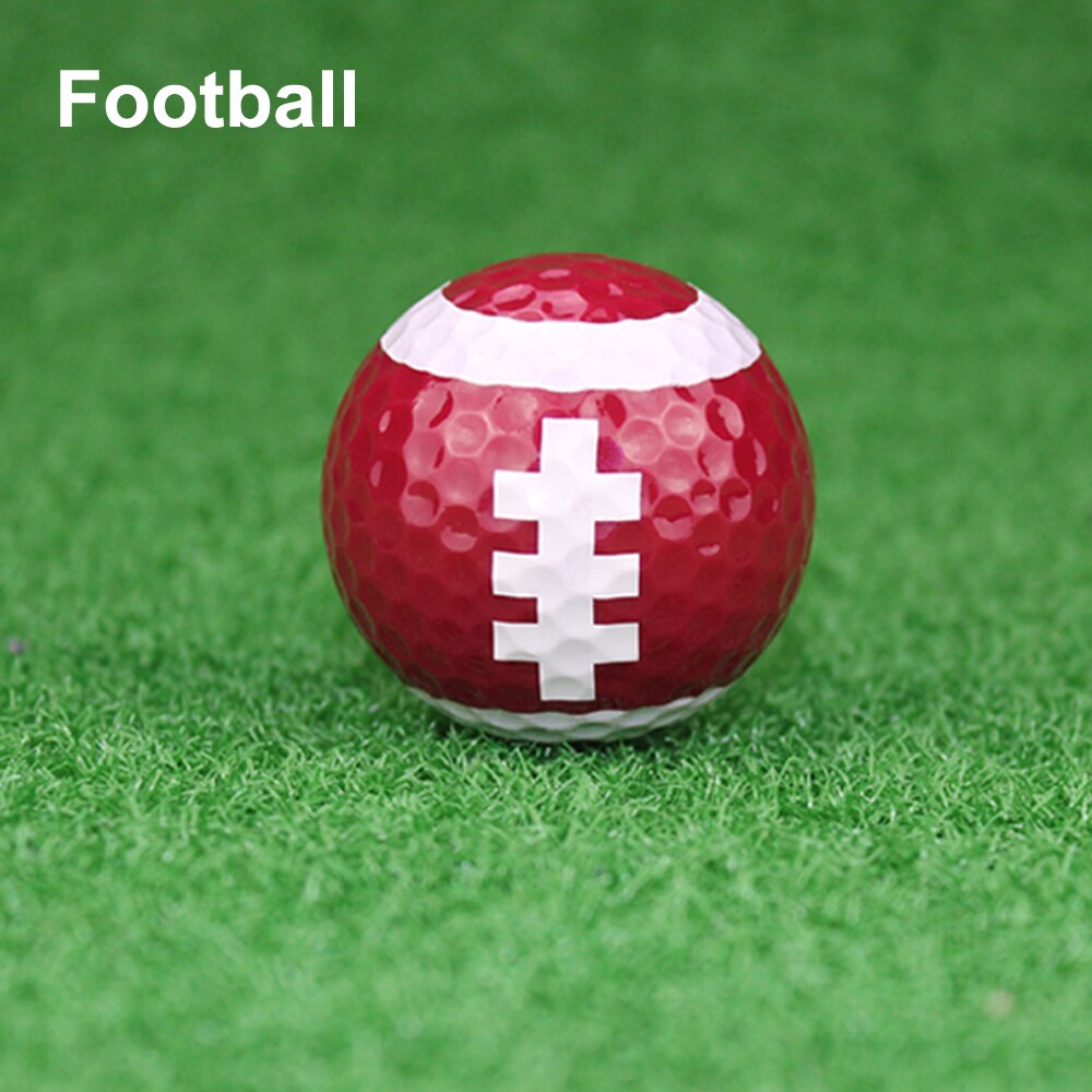 Balle de Golf en caoutchouc, 1 pièce, deux pièces, Sport de plein air, Baseball, Tennis, Football, billard, compétition d&#39;entraînement: football