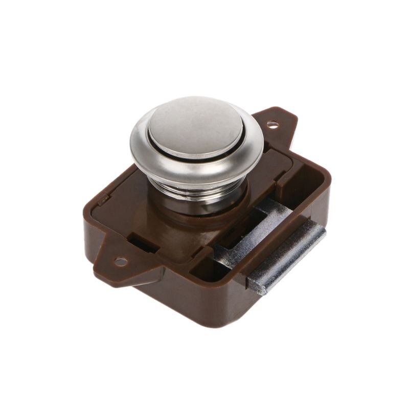 Camper Car Push Lock RV Caravan Boat Motor Home Cabinet Drawer Latch Button Locks For Furniture Hardware: 1