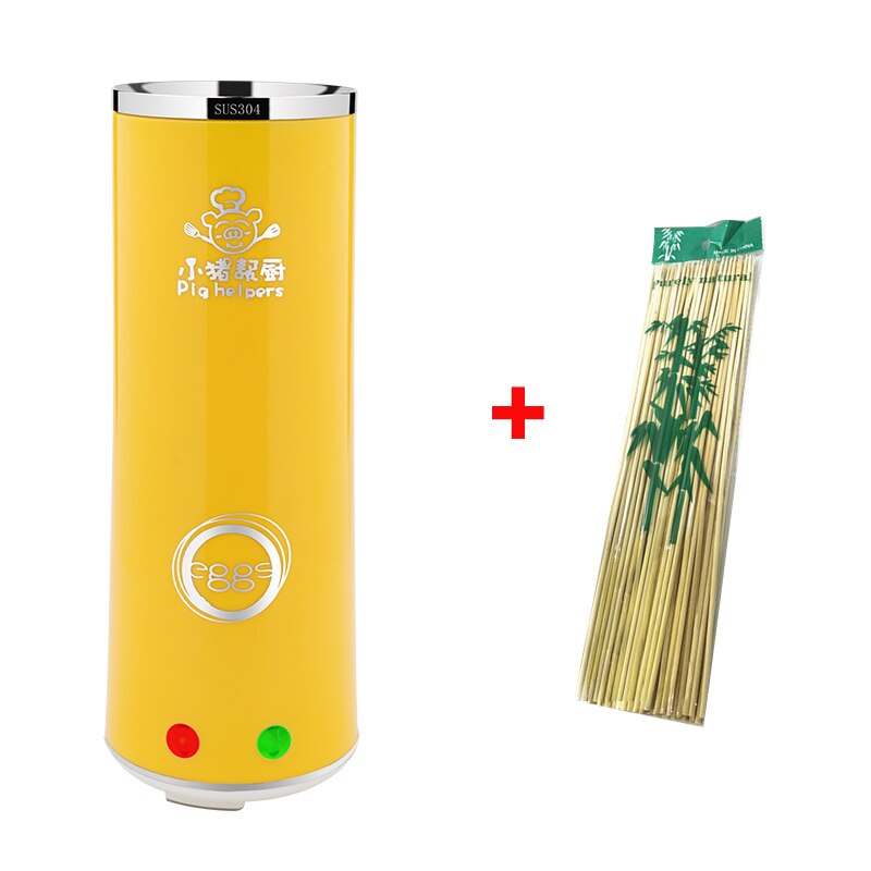 Urządzenie robić robienia śniadania mini elektryczna maszynka robić sajgonek automatyczna wielofunkcyjna omlet kiełbasa jajowar kuchenka Rotolo di uova: żółte światło