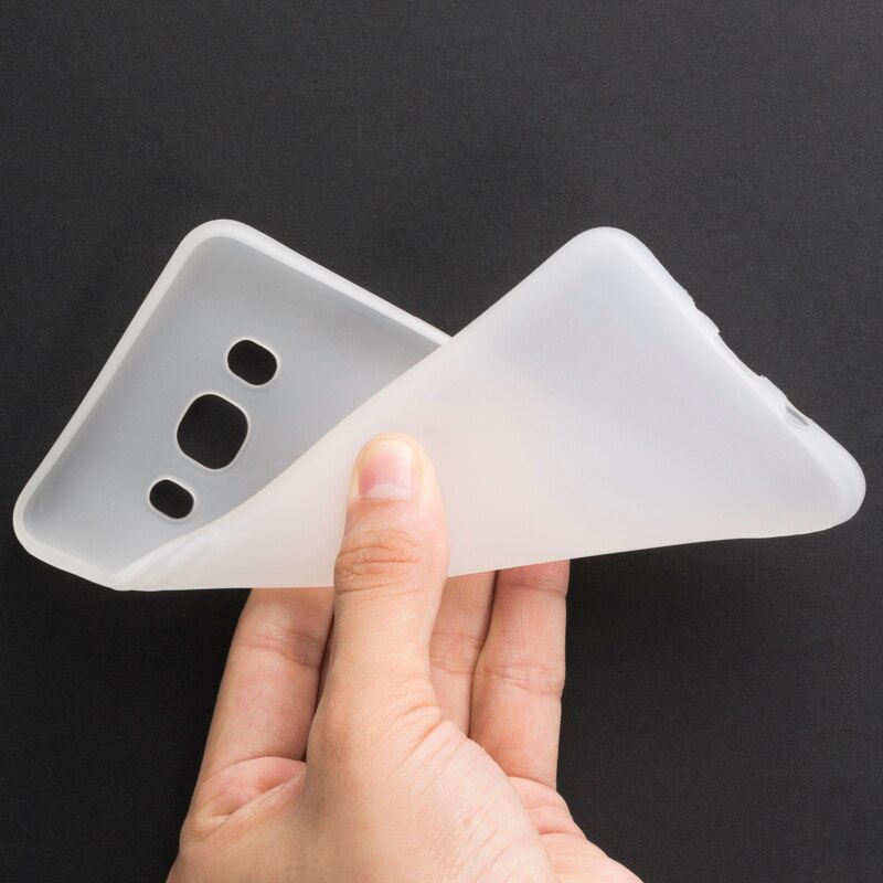 Puusyistä pu-nahkainen puhelinkotelo samsung galaxy  j5 flip-kirjakotelolle business-lompakkokotelo pehmeä silikoninen takakansi: Valkoinen pehmeä silikoni