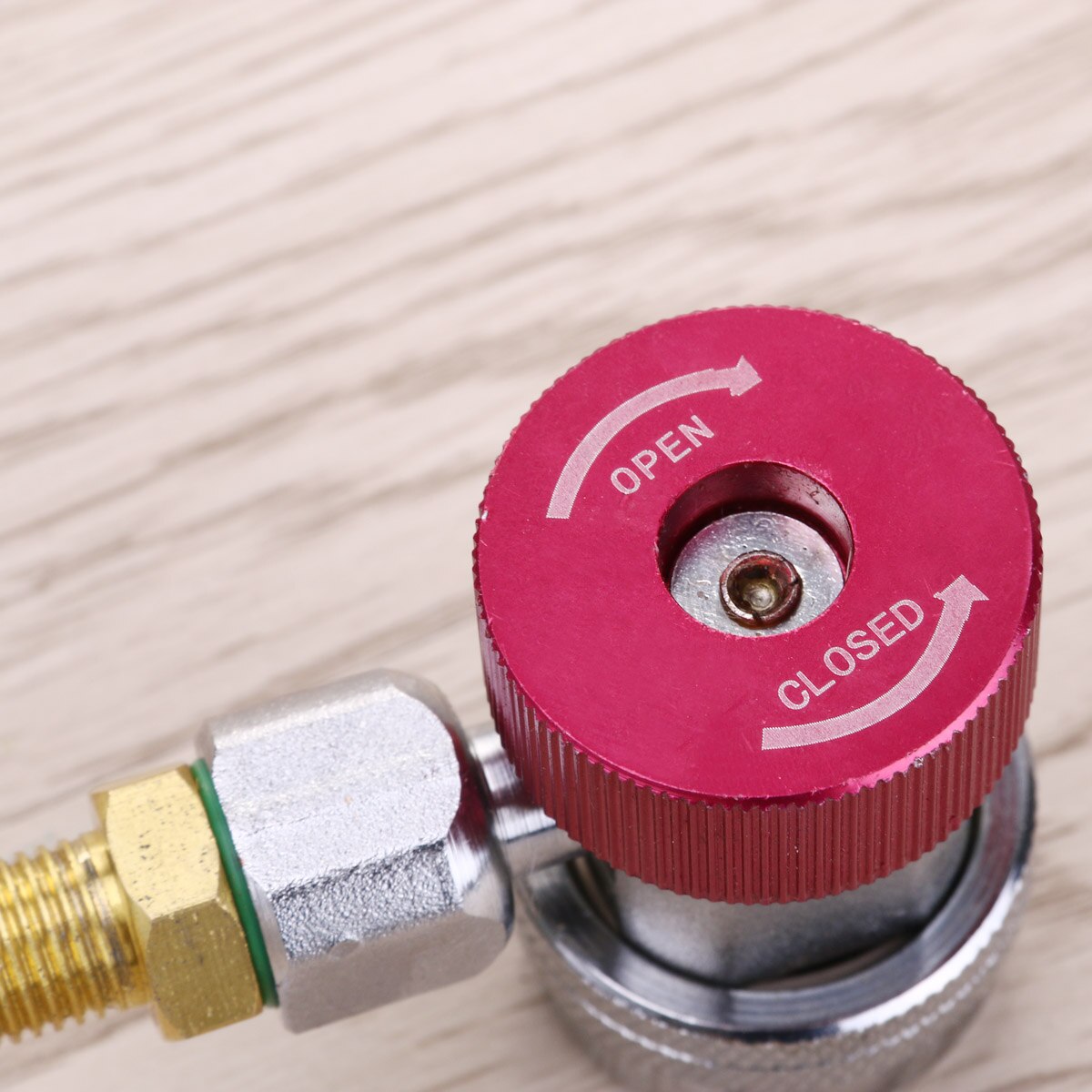 2pcs Auto Car Air Conditioning R134a Quick Coupler Connector Adapter For Car Air Conditioning Installation A35