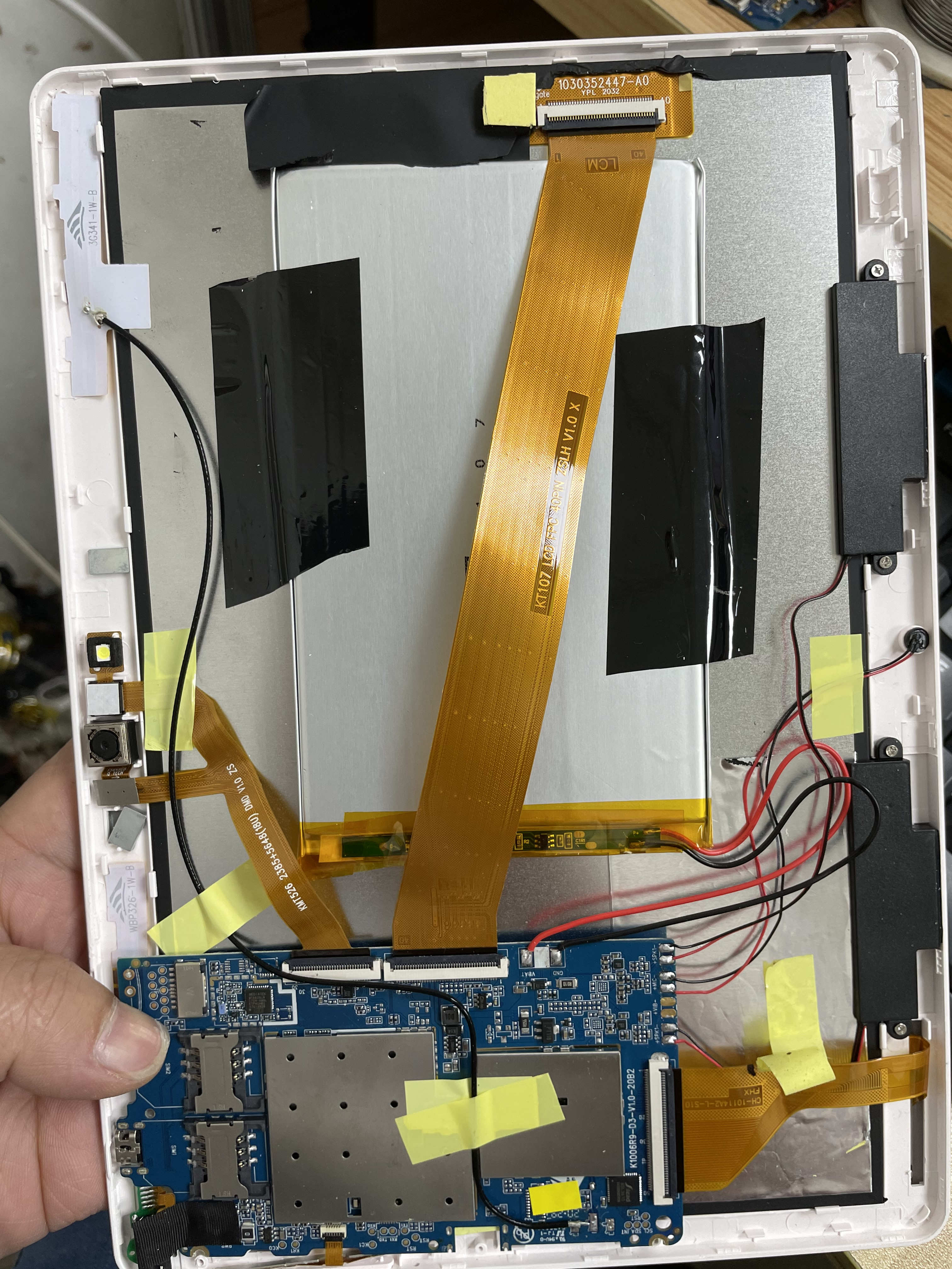 10.1 Inch K10PLUS Tablet Computer Screen Touch Screen Octa-core 4G Version Display Internal and External Screen