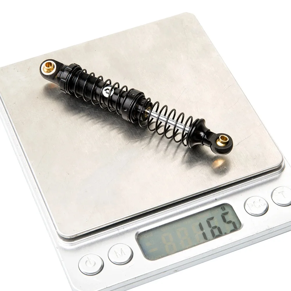Amortiguador de METAL completo ajustable, 4 Uds., para 2-4KG, 1/10 RC MOA Shafty Crawler Car Rig S085 V2