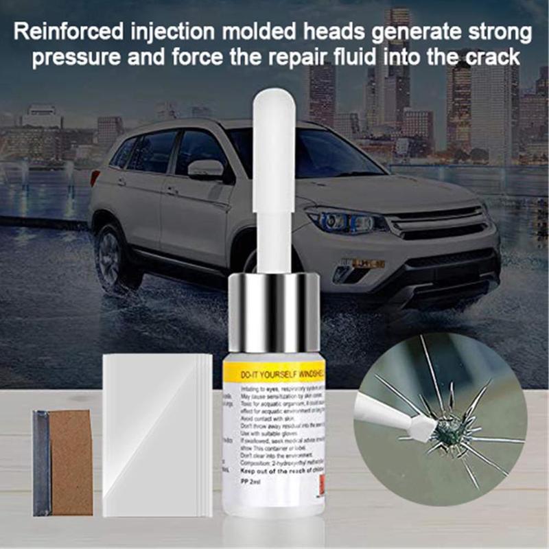 Auto Glass Scratch Crack Restore Tool Car Windshield Car DIY Window Tools Window Repair Kit Curing glass Repair Resin Glue V0C3