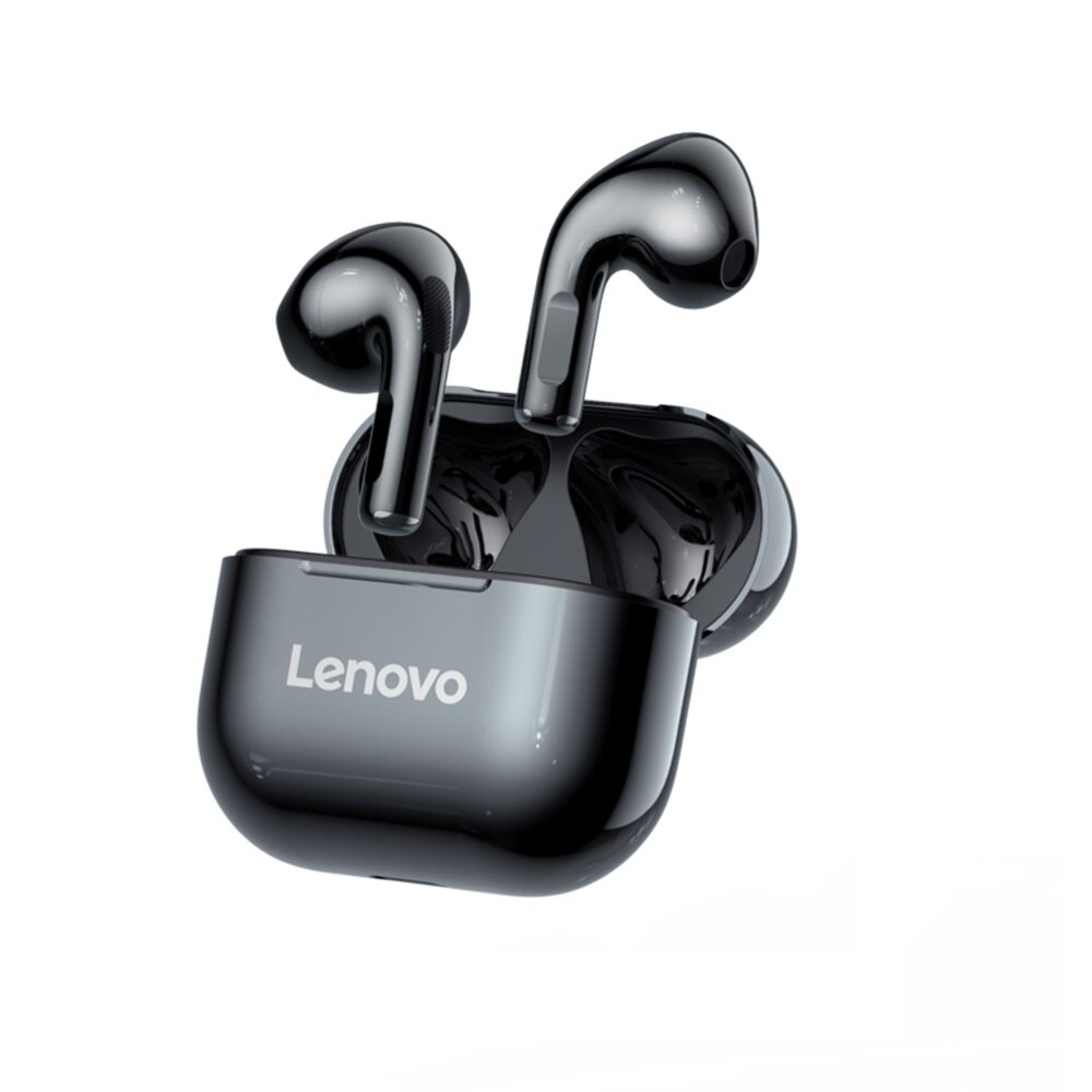 Original Lenovo LP40 drahtlose kopfhörer TWS Bluetooth Kopfhörer Touch Control Sport Headset Stereo Ohrhörer Für Telefon Android: 1x black