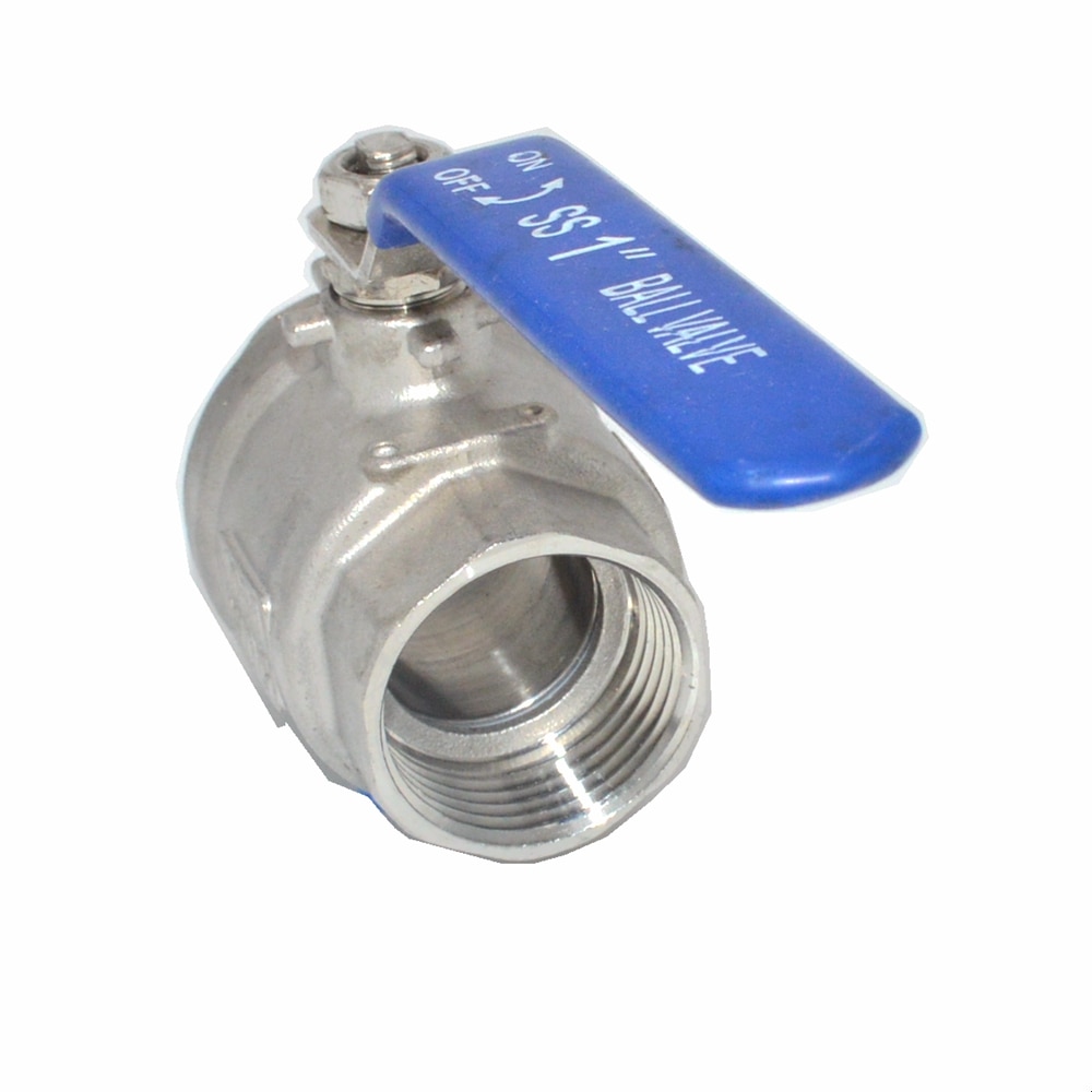 Hun lige lukket fuld porte 304 rustfri stål kugleventil