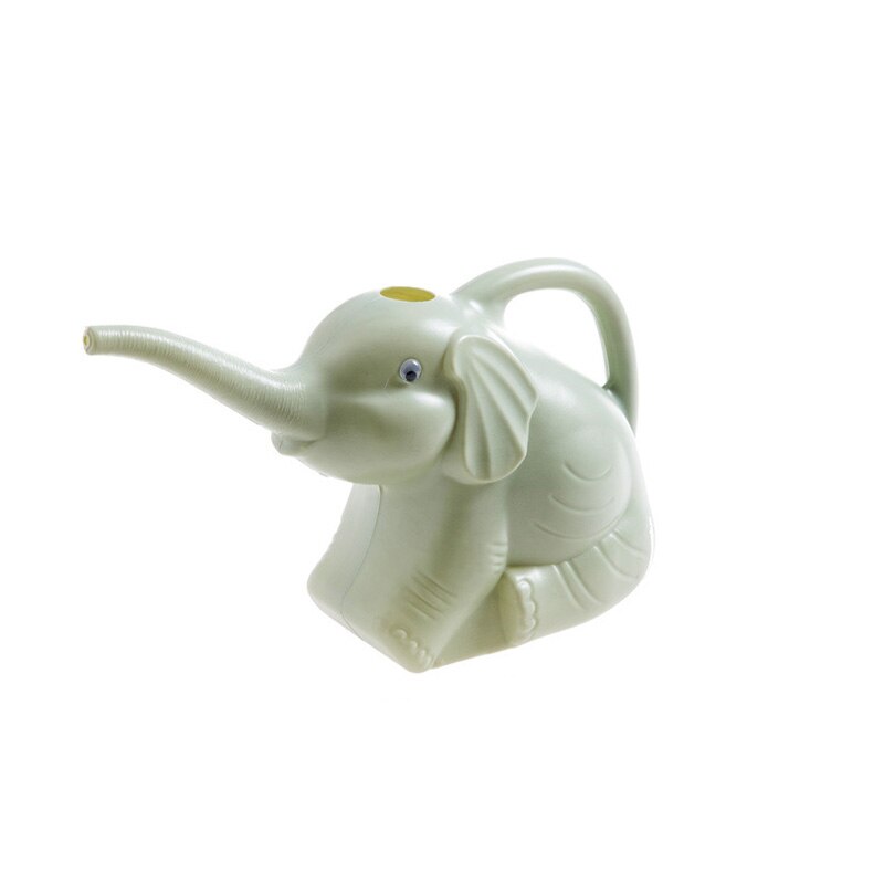 all'aperto Elefante Annaffiatoio Casa terrazza Prato Giardinaggio Piantare tutto'aperto Sveglio Del Fumetto di Plastica di acqua di Irrigazione Pentola: verde