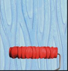 7 Inch Decorative Paint Roller Pattern Embossed Texture Painting Tools for Wall Airless Pintura Machine Household Brush Rubber: EG107T